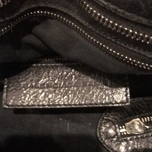 Real black balenciaga studded purse - Picture 3 of 11